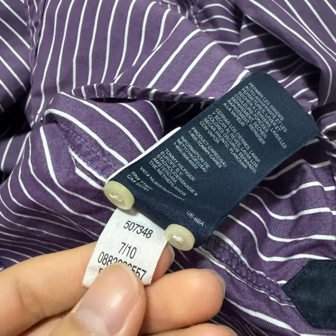 L 타미힐피거 스트라이프 셔츠 상품이미지5