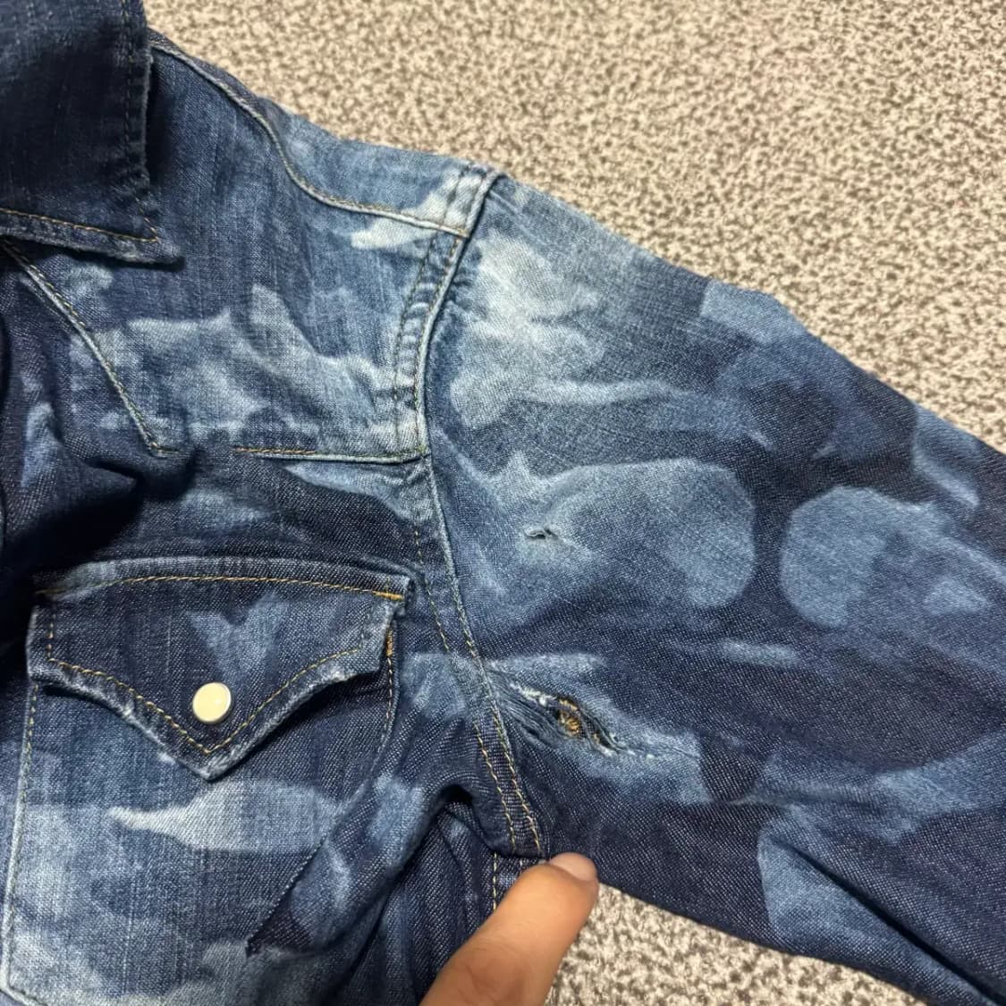 38 디스퀘어드2 밀리터리 카모 셔츠 상품이미지7