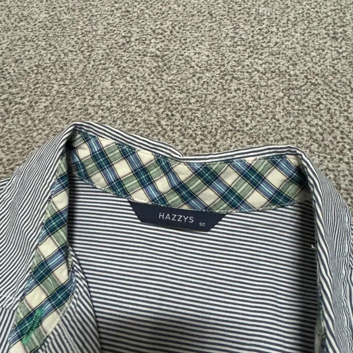 90 헤지스 스트라이프 셔츠 상품이미지3