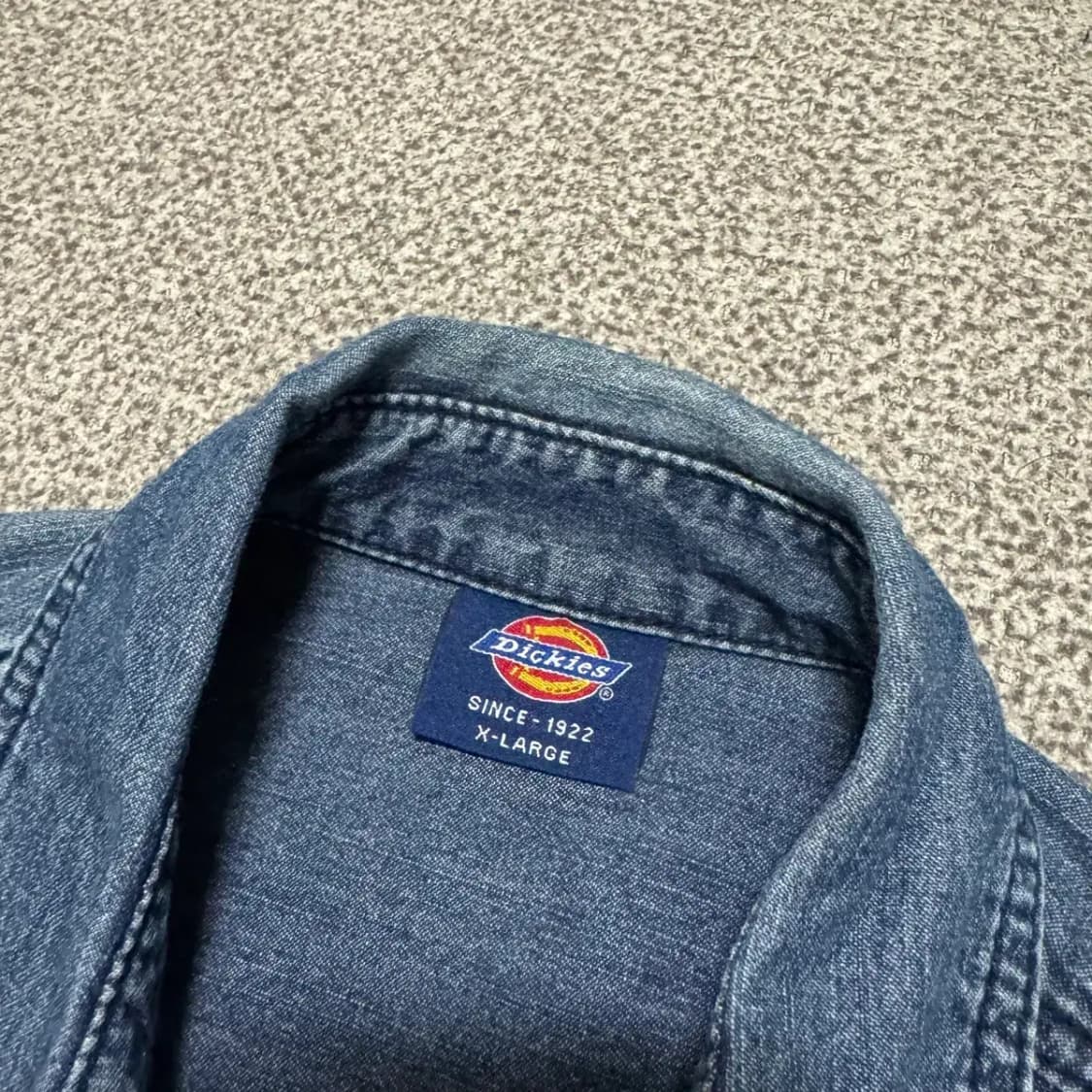 XL 디키즈 데님 셔츠 상품이미지3