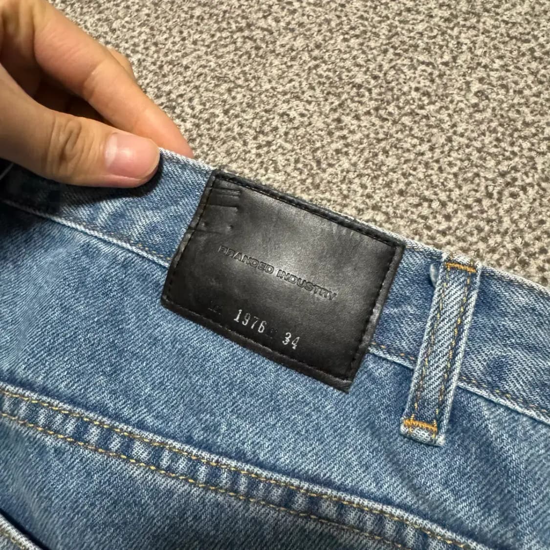 34 인스턴트데님 청바지 상품이미지3