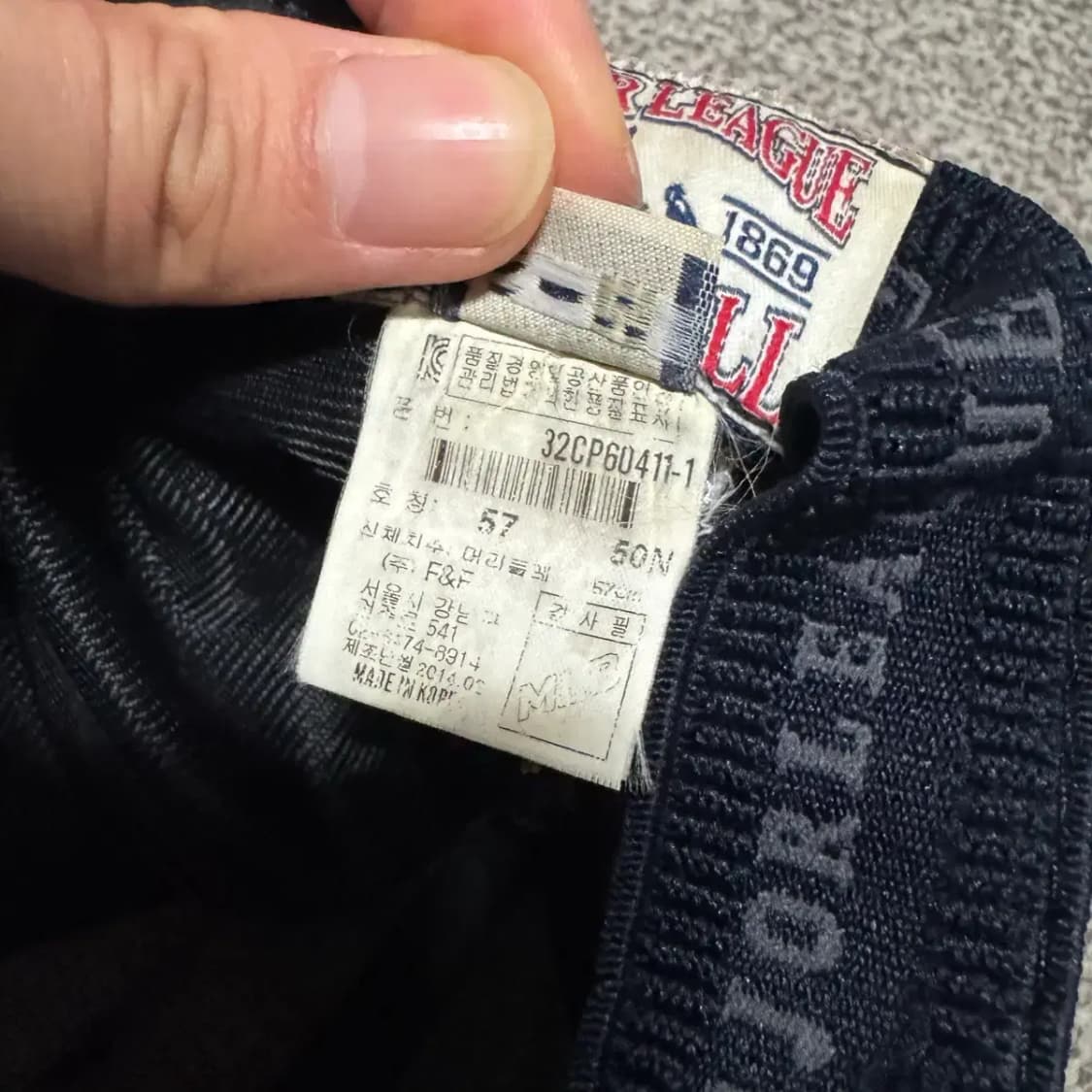 S-M 엠엘비 뉴욕 양키즈 볼캡 모자 상품이미지8