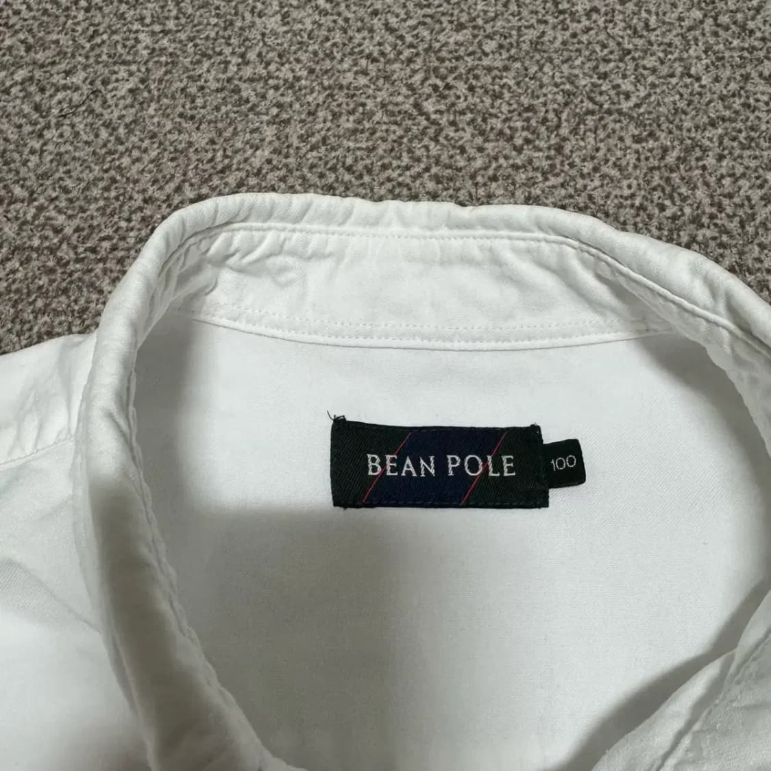 100 빈폴 화이트 반팔 셔츠 상품이미지3