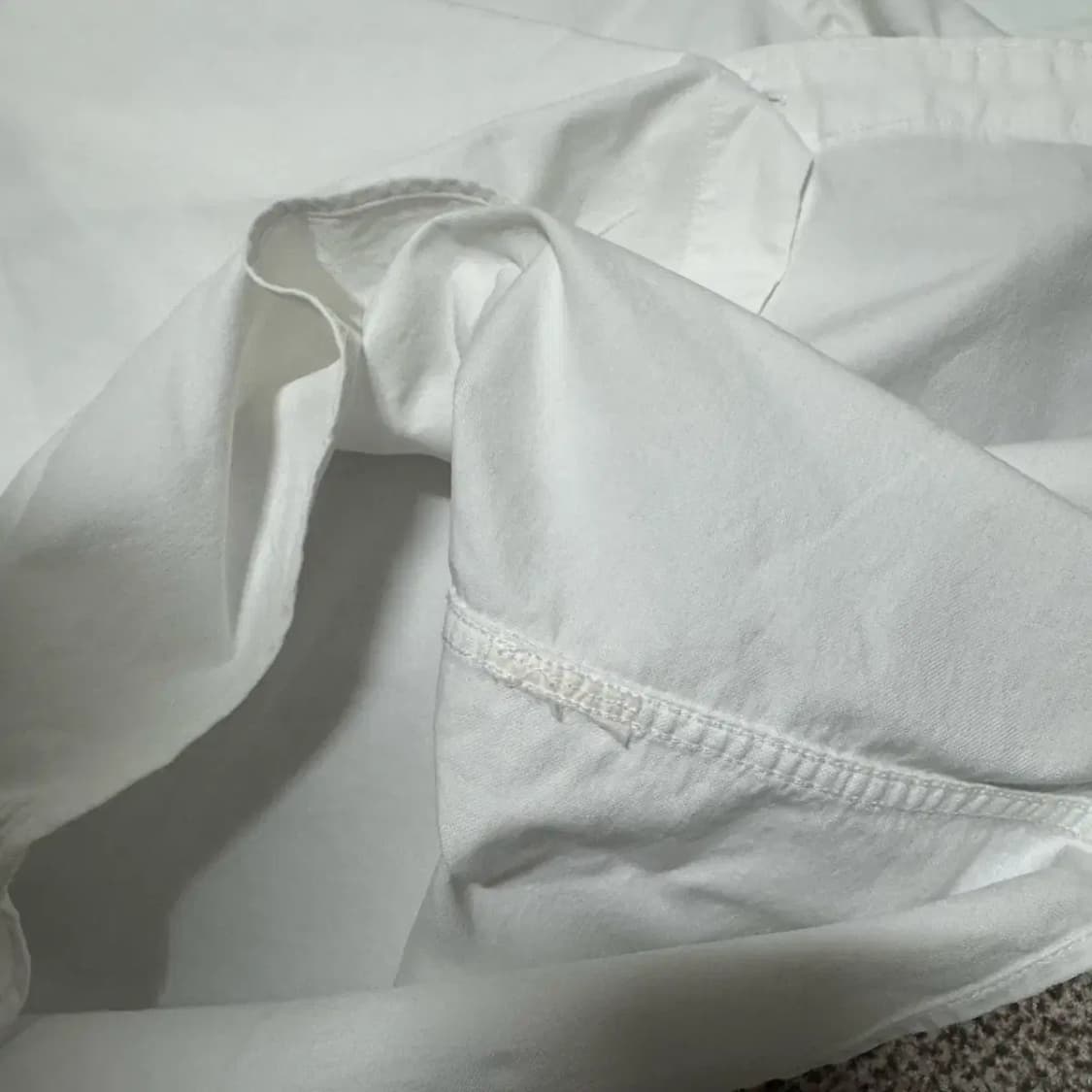 100 빈폴 화이트 반팔 셔츠 상품이미지4