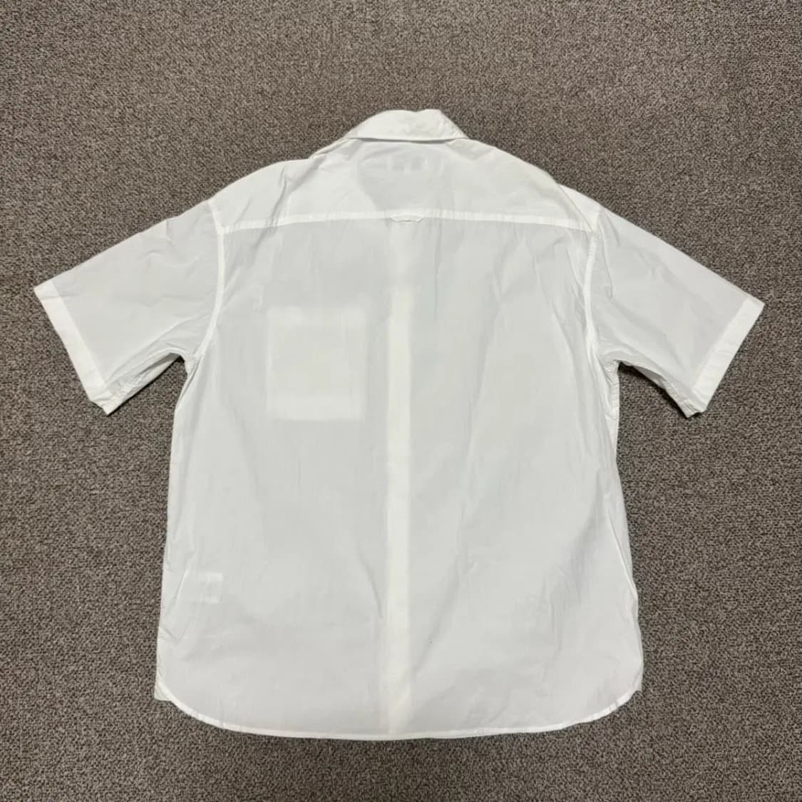 M 무신사스탠다드 화이트 반팔 셔츠 상품이미지6