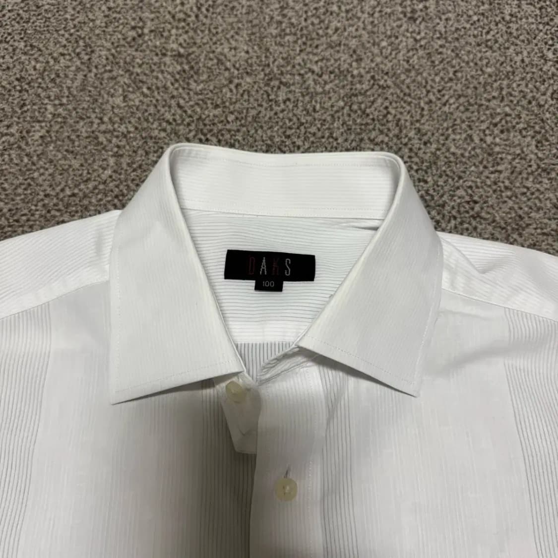 100 닥스 화이트 셔츠 상품이미지3