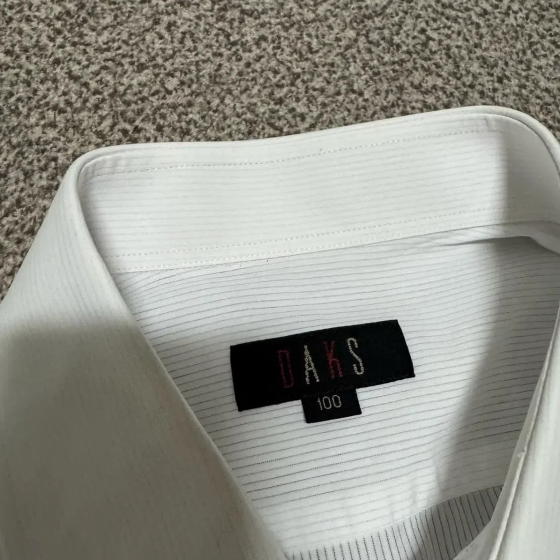 100 닥스 화이트 셔츠 상품이미지4