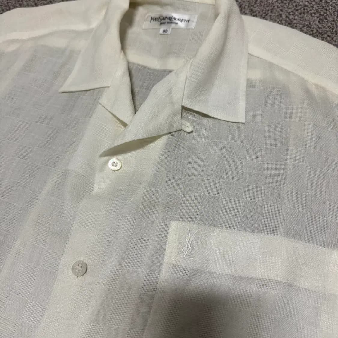 90 입생로랑 반팔 셔츠 상품이미지2