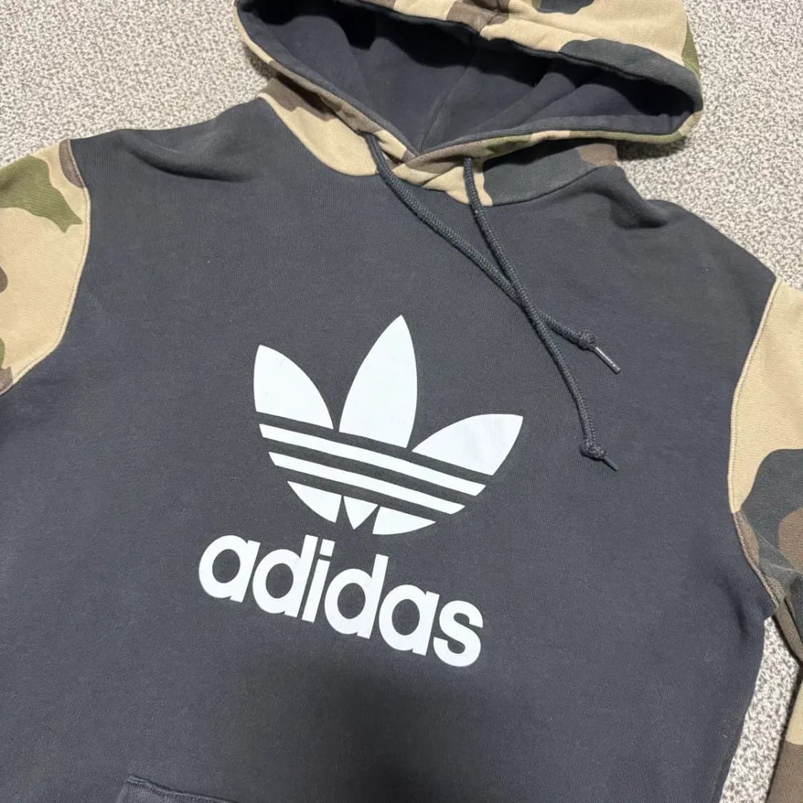 Xs 아디다스 카모 후드티 상품이미지2