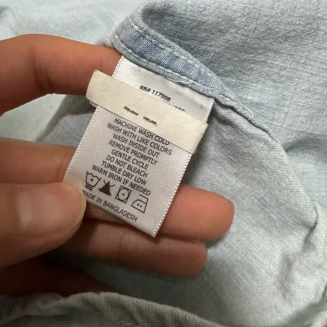 Xxl 리바이스 데님 셔츠 상품이미지5