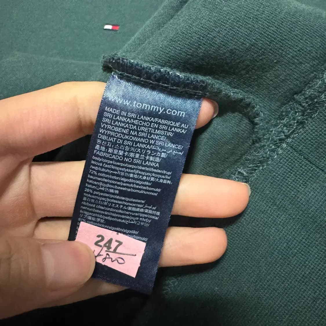 Xs 타미힐피거 맨투맨 상품이미지4