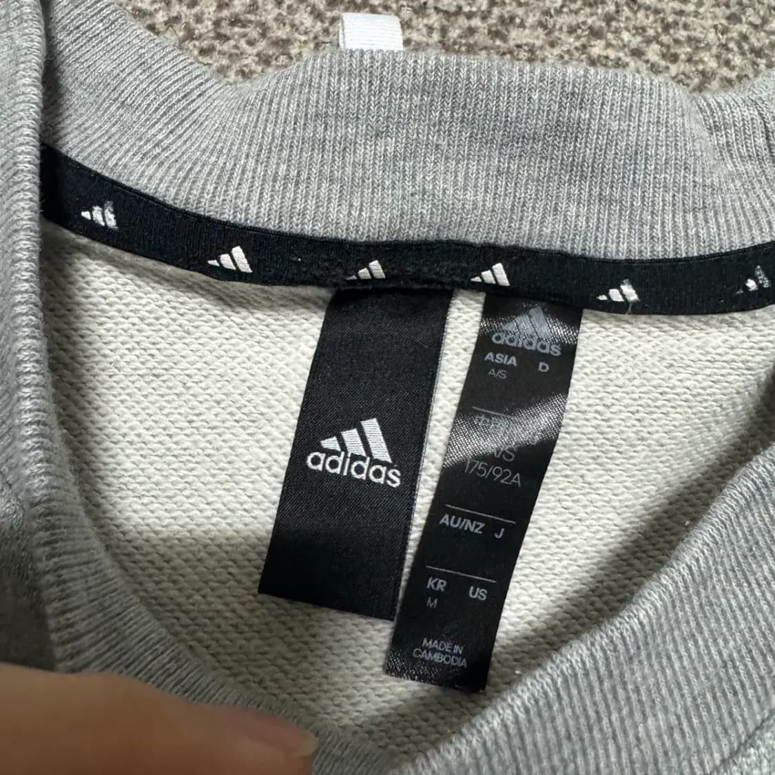 M 아디다스 맨투맨 상품이미지4