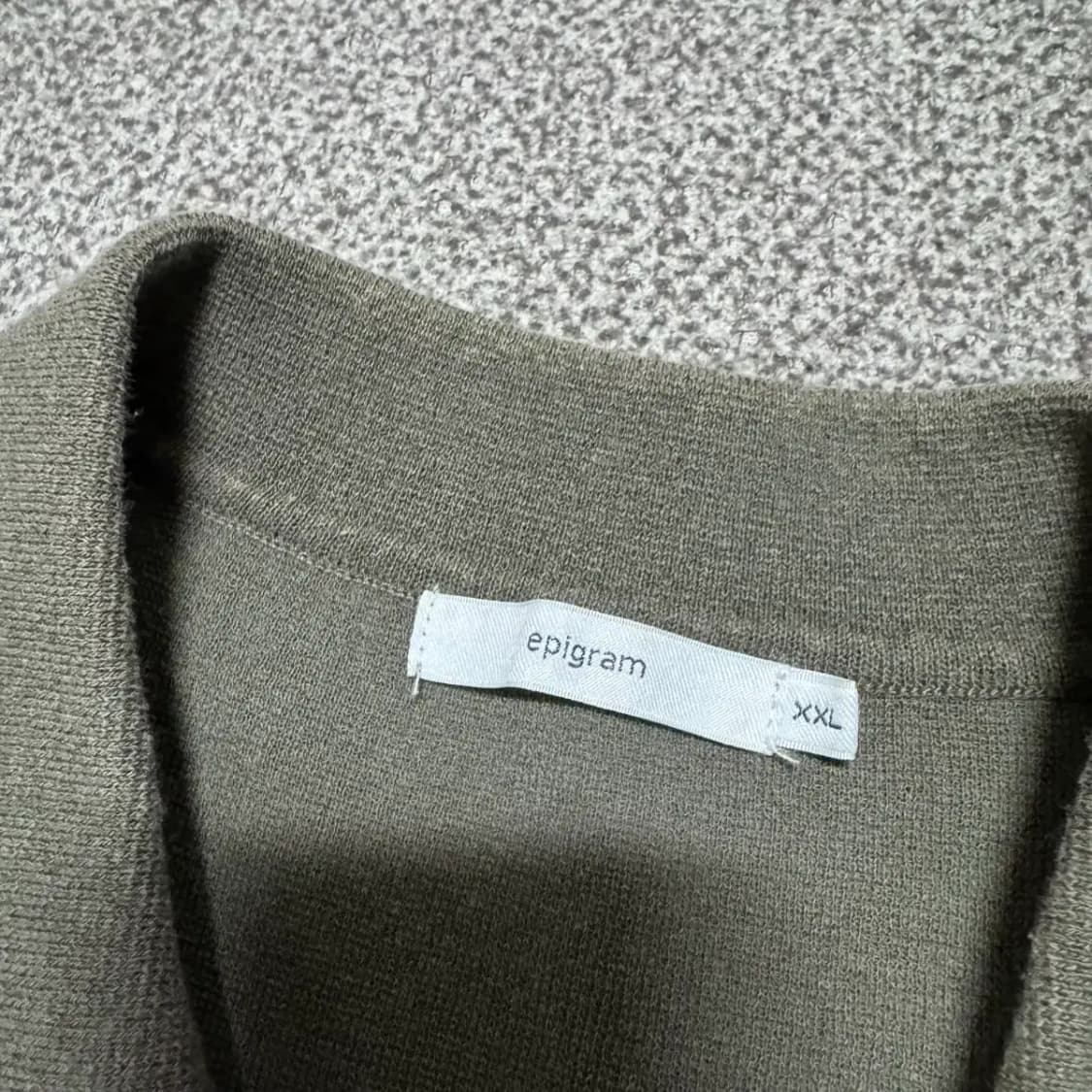 Xxl 에피그램 반팔 카라티 상품이미지3