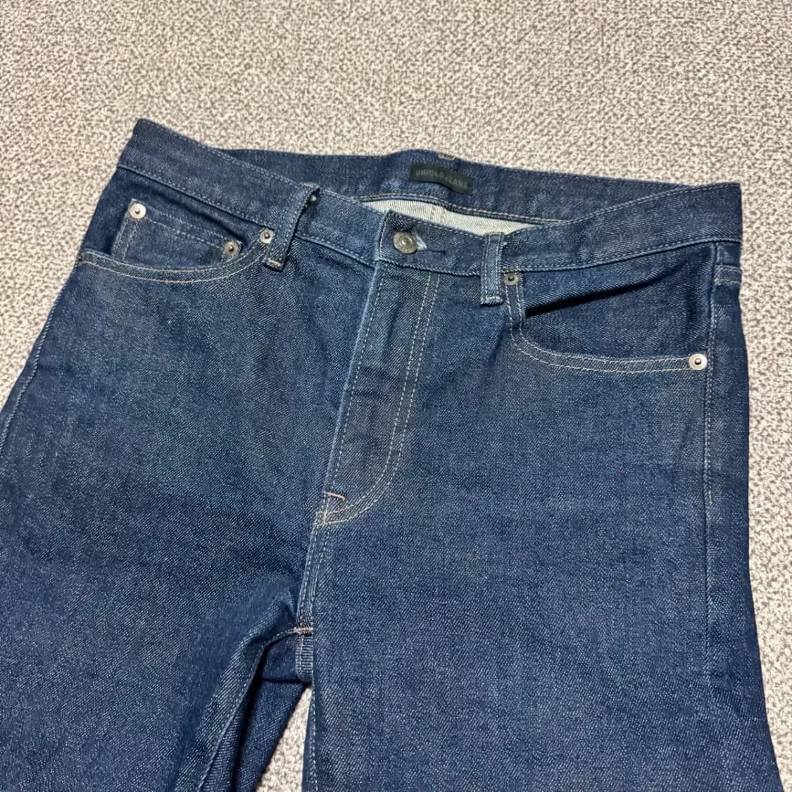 31 유니클로 진청바지 상품이미지2