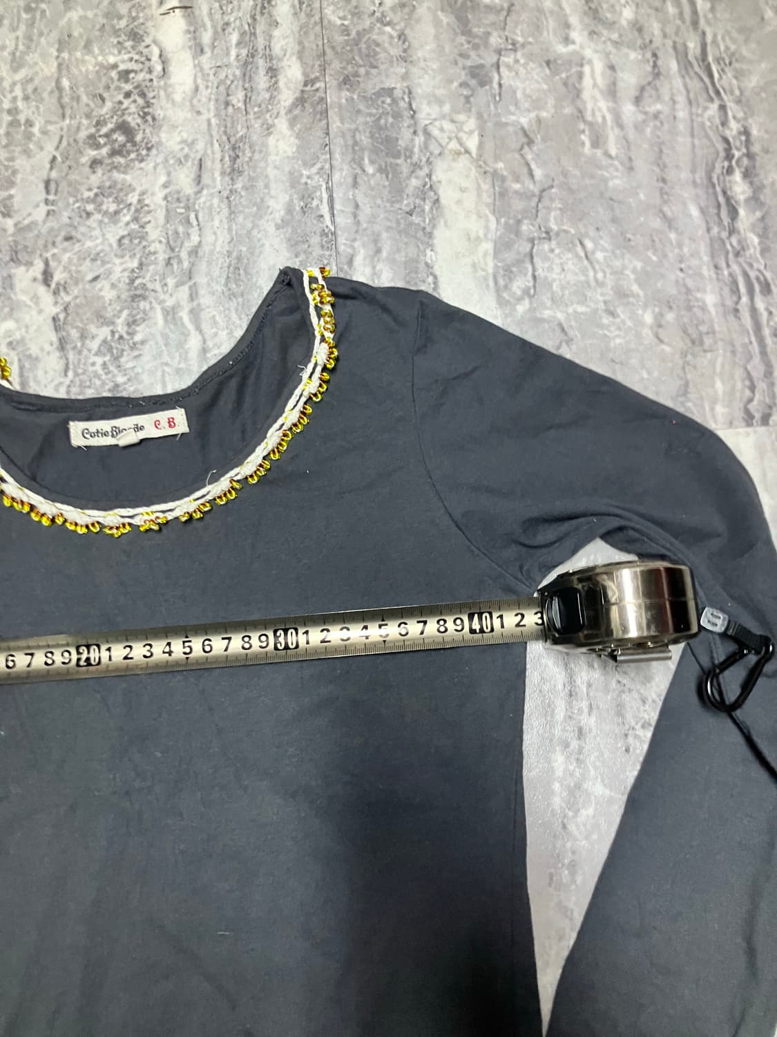 일본빈티지 Cutieblonde 하구미모리걸 달천깔페어리 롱슬리브 상품이미지2