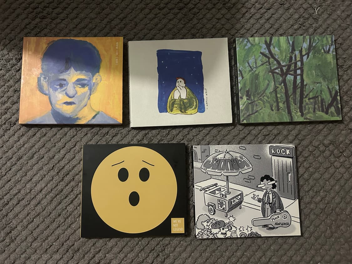 [일괄/개별] 잔나비 앨범 CD 5종 판매 상품이미지1