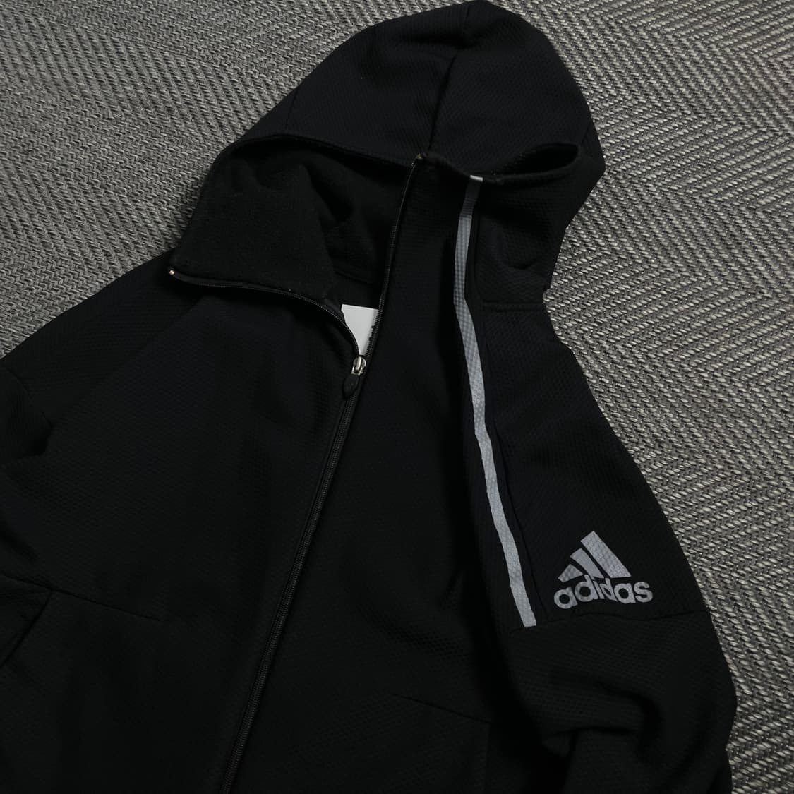 아디다스 올드스쿨 Z.N.E. 블랙 후드집업o 4194 상품이미지3