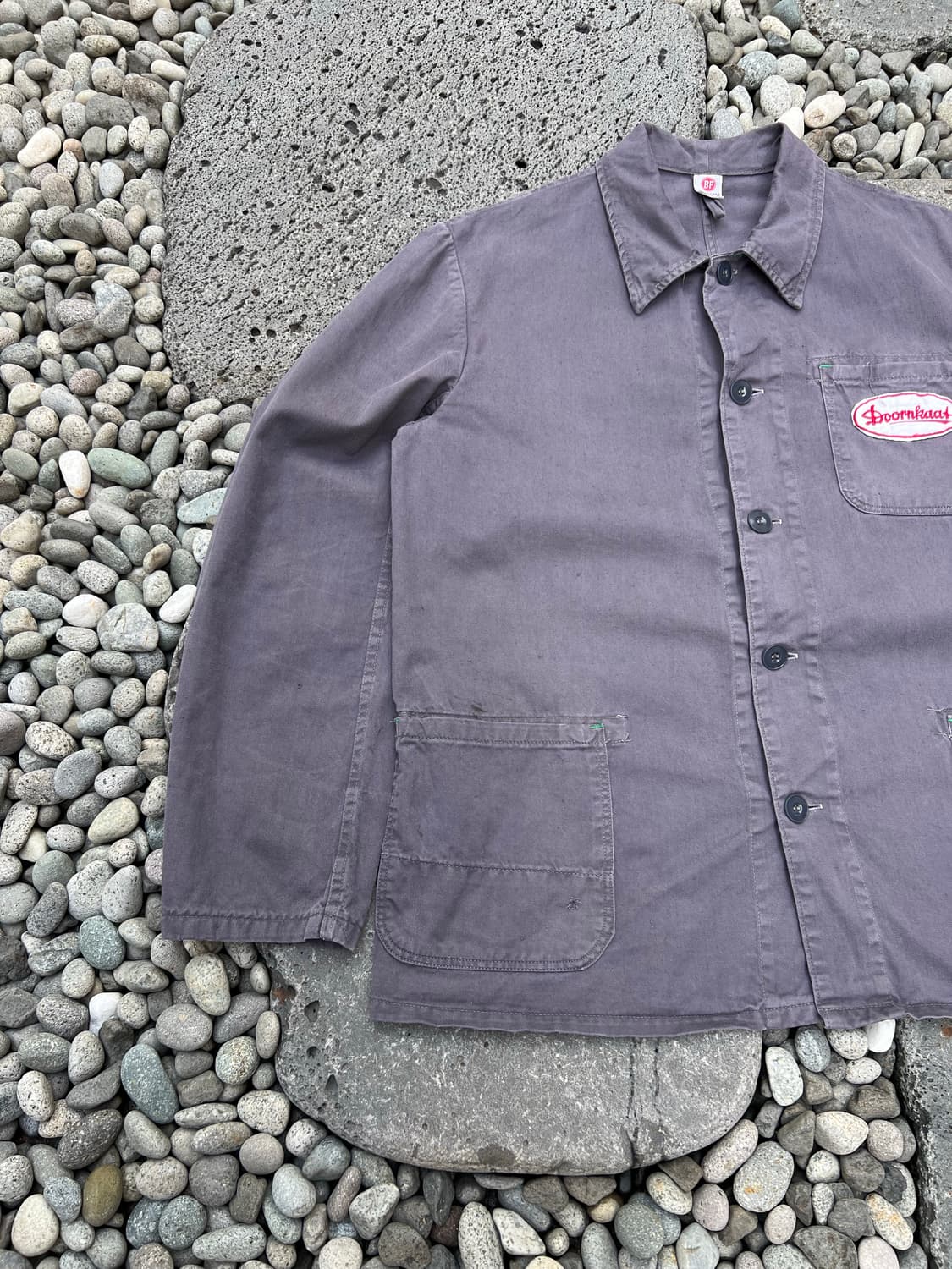 OLD EURO BP GREY VINTAGE 유럽발빈티지워크자켓 상품이미지4