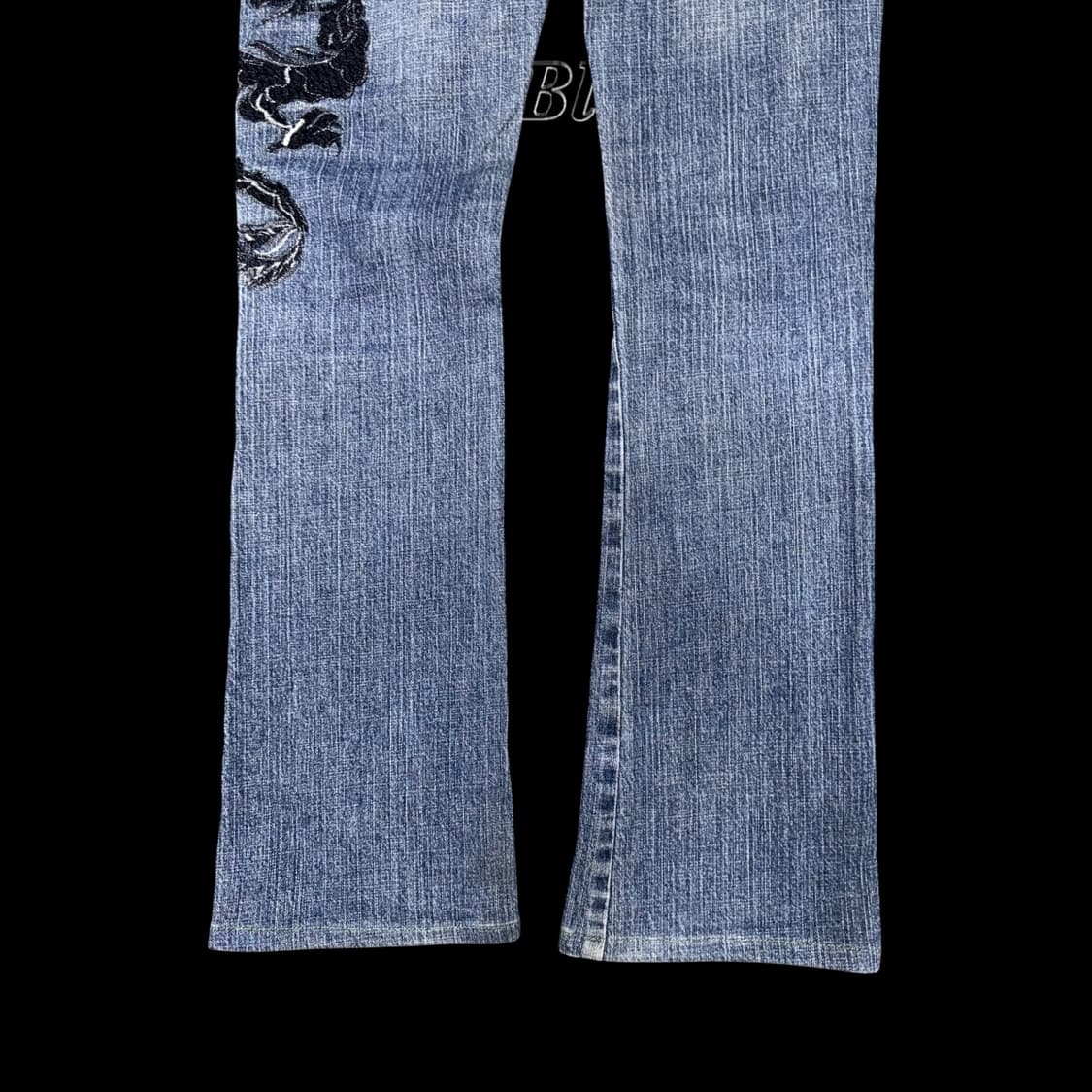 Dragon Embroidered Vintage Denim  상품이미지3