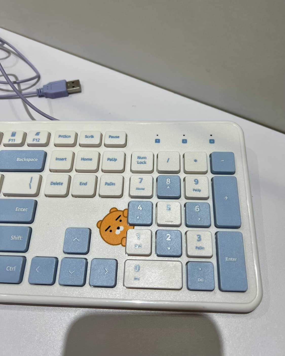 카카오 라이언 유선키보드 상품이미지7