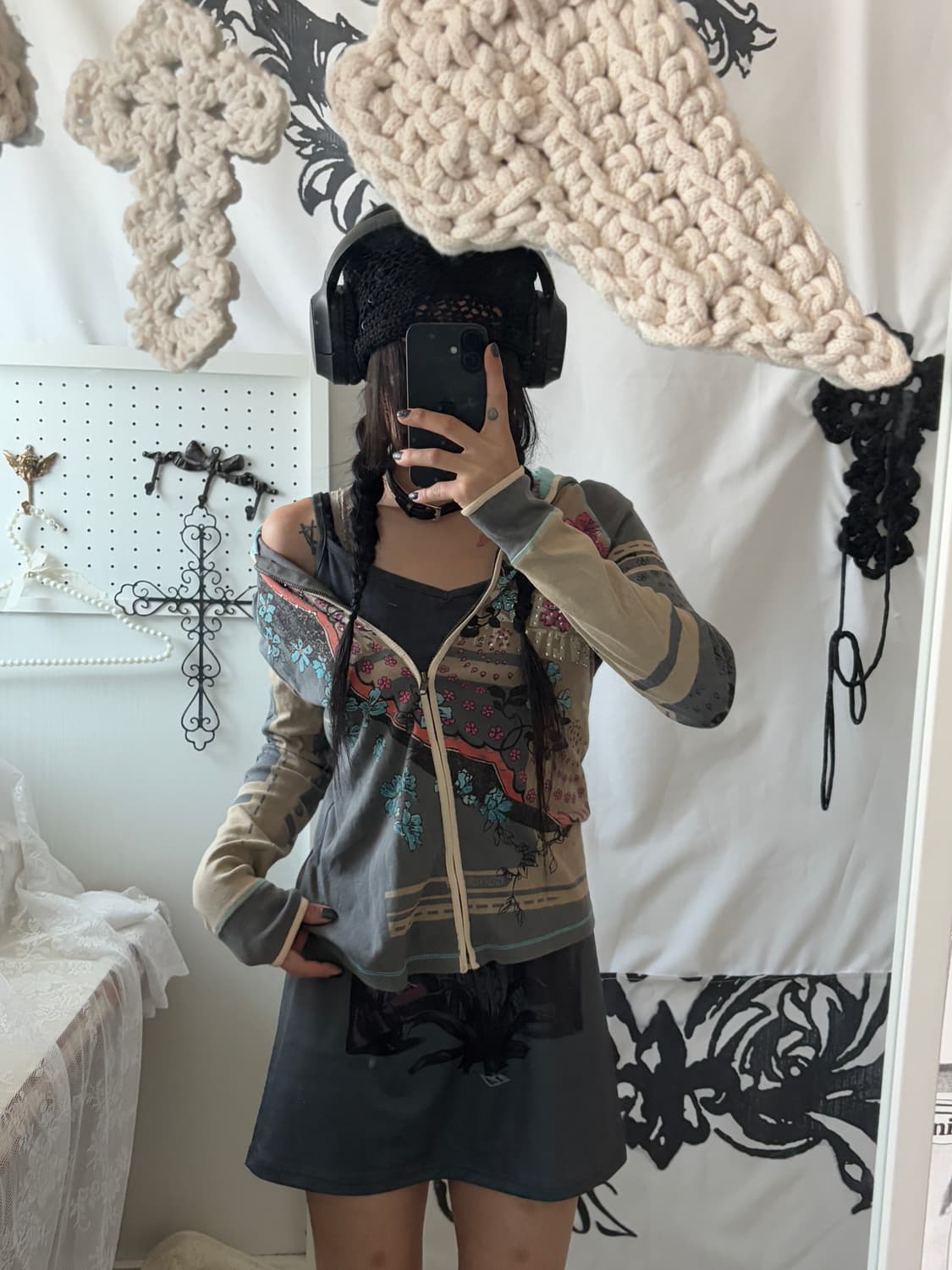 • Oriental Patch Hoodie Zip-Up 상품이미지7