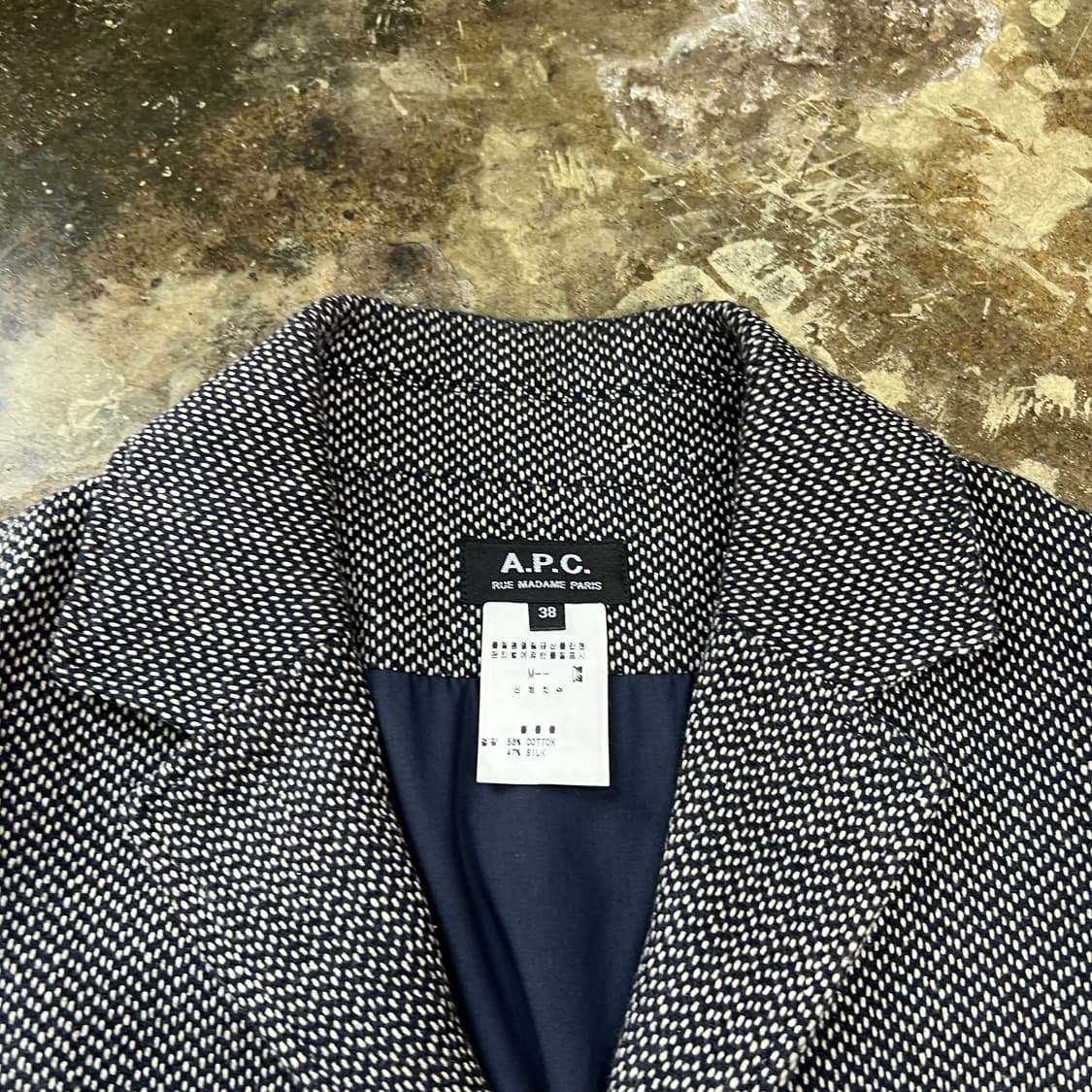 M) A.P.C 아페쎄 싱글코트 apc코트 상품이미지3