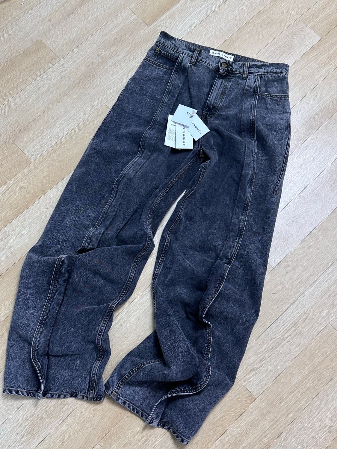 [31] 와이프로젝트 바나나진 빈티지블랙 상품이미지1