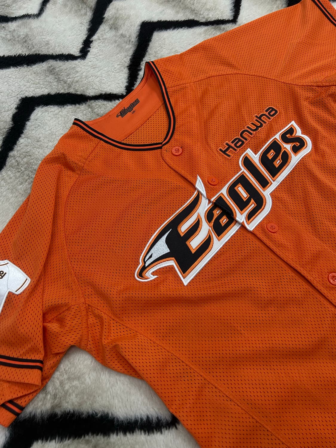 [L]한화이글스 반팔 유니폼/호잉 패치 상품이미지1