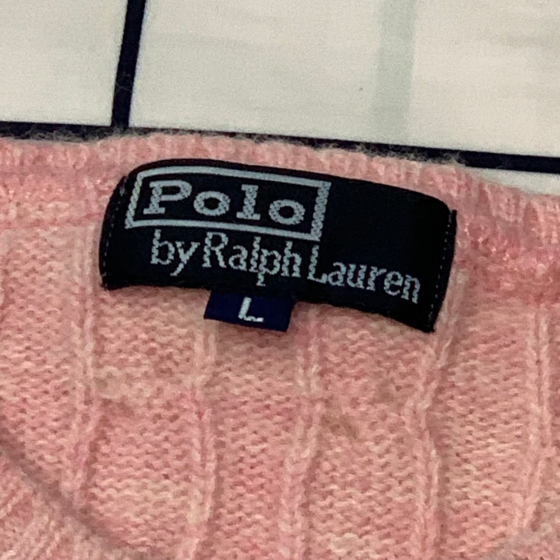 폴로 랄프로렌 꽈배기 니트 상품이미지6