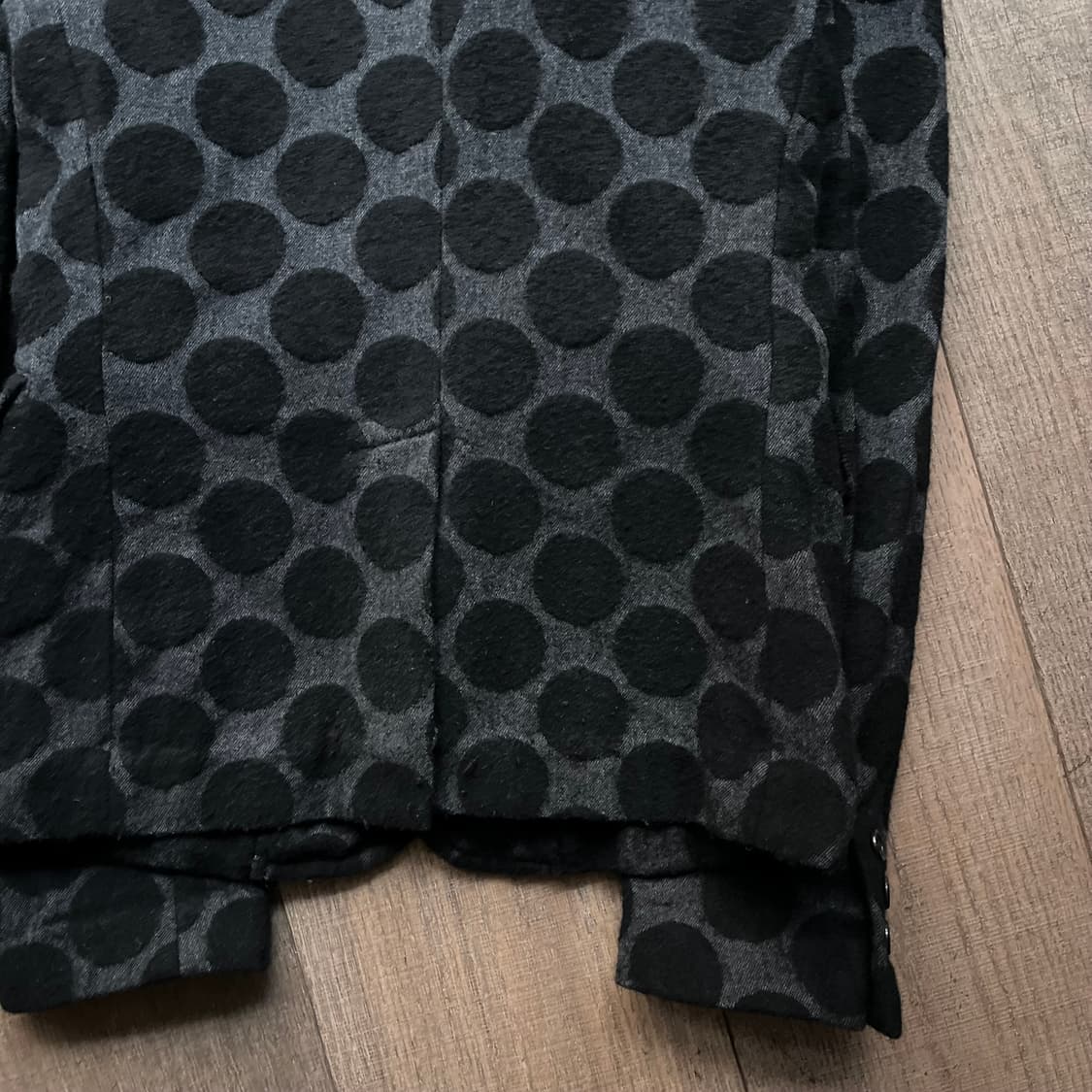 Hairy Big Dot Wool Jacket 상품이미지8