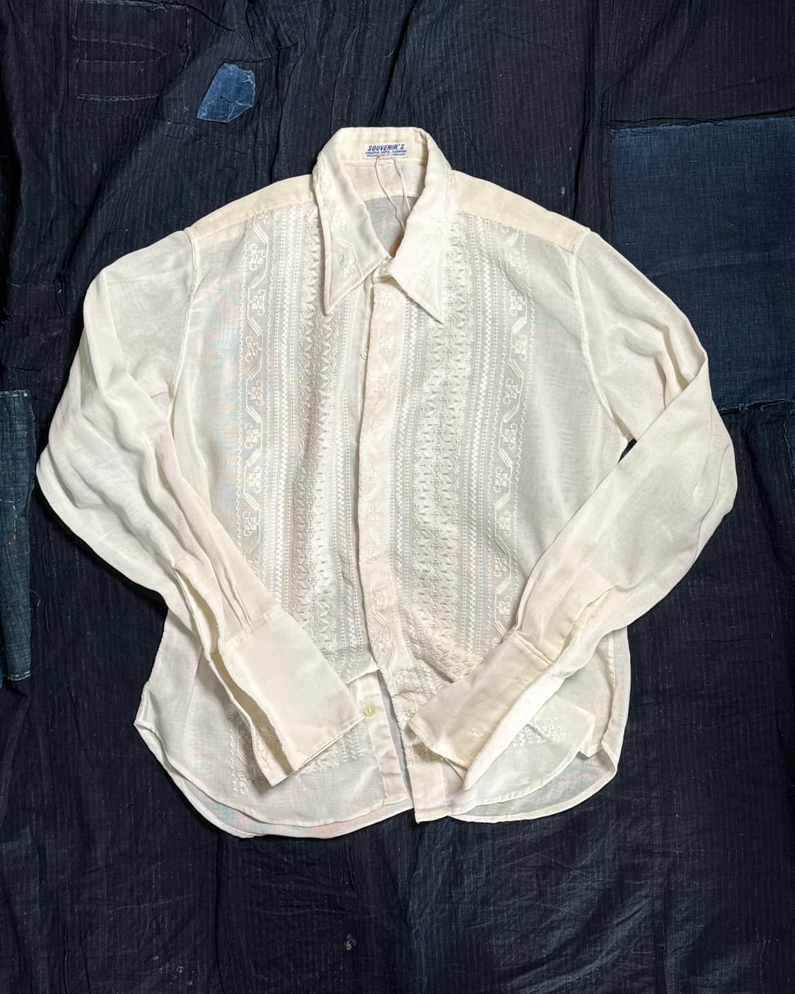 70-80‘s 수베니어 구아야베라 셔츠 39 상품이미지1