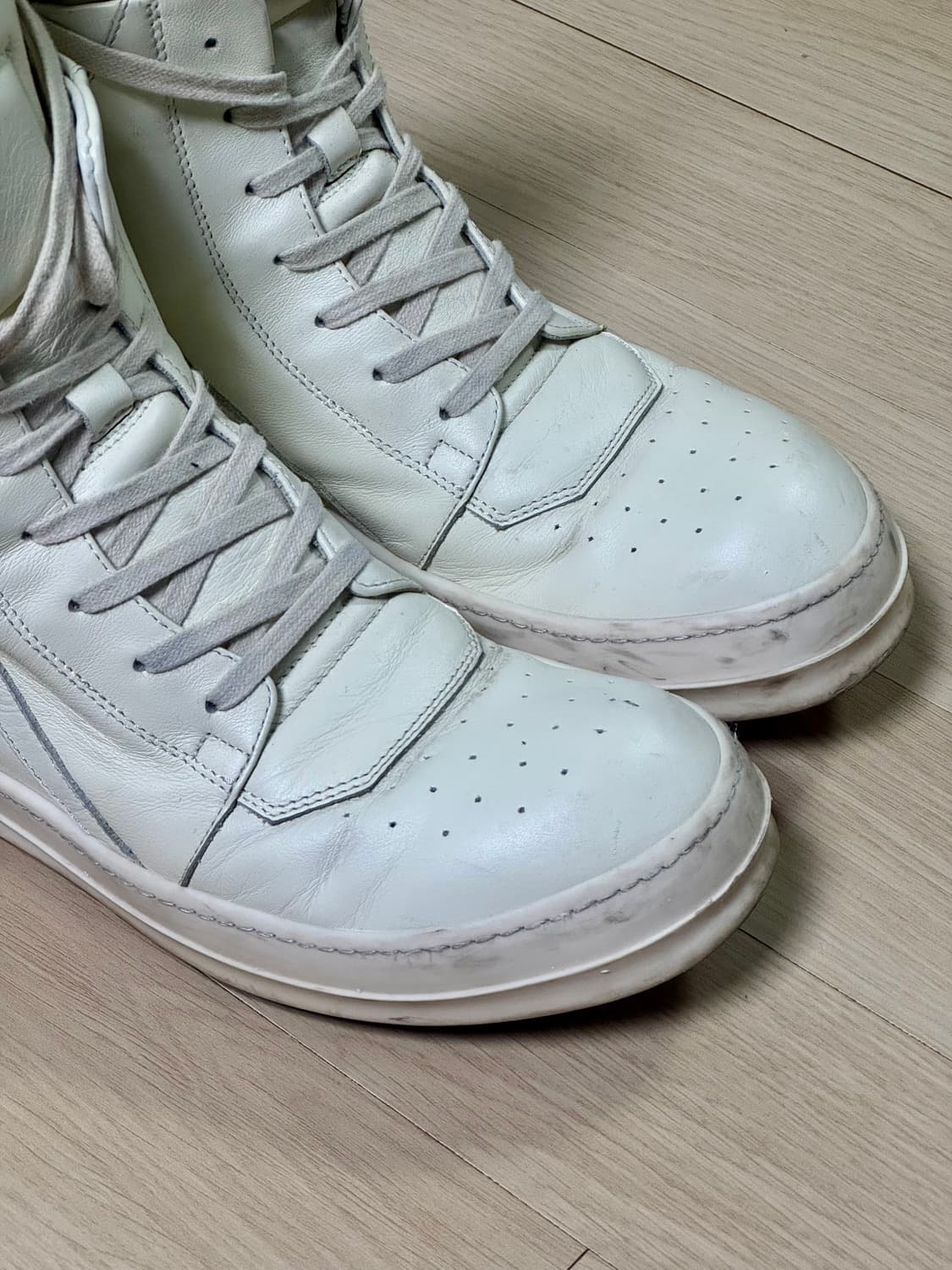 [릭오웬스] 지오바스켓 LPO 밀크 41.5 상품이미지2