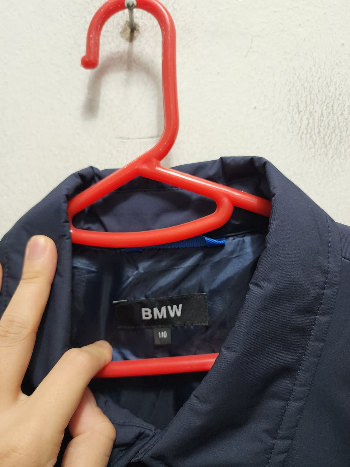 BMW 네이비 경량패딩 퀄팅자켓 상품이미지4