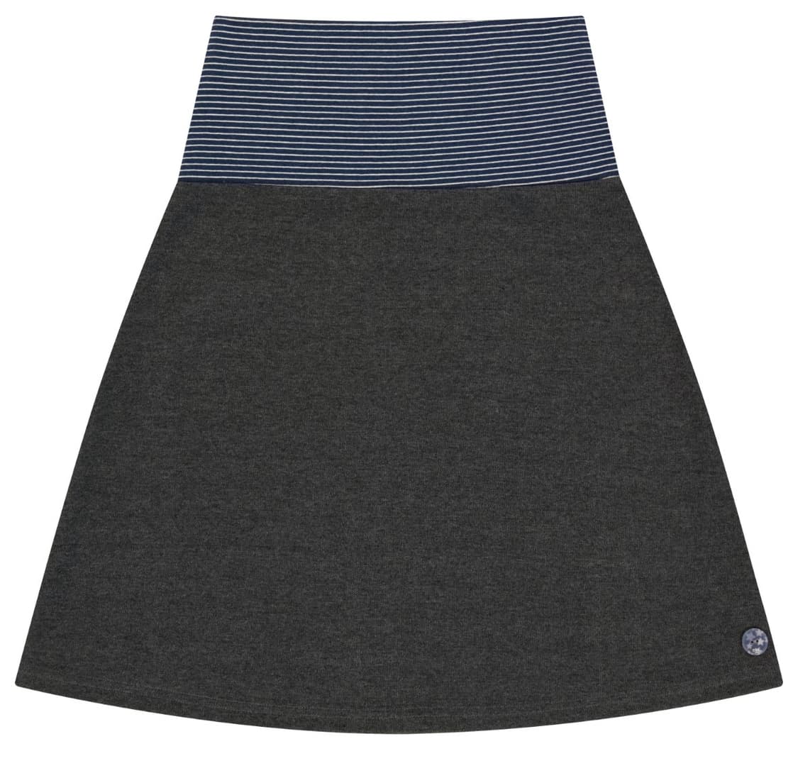 코이세이오 038 스트라이프 스커트 다크 그레이 상품이미지1