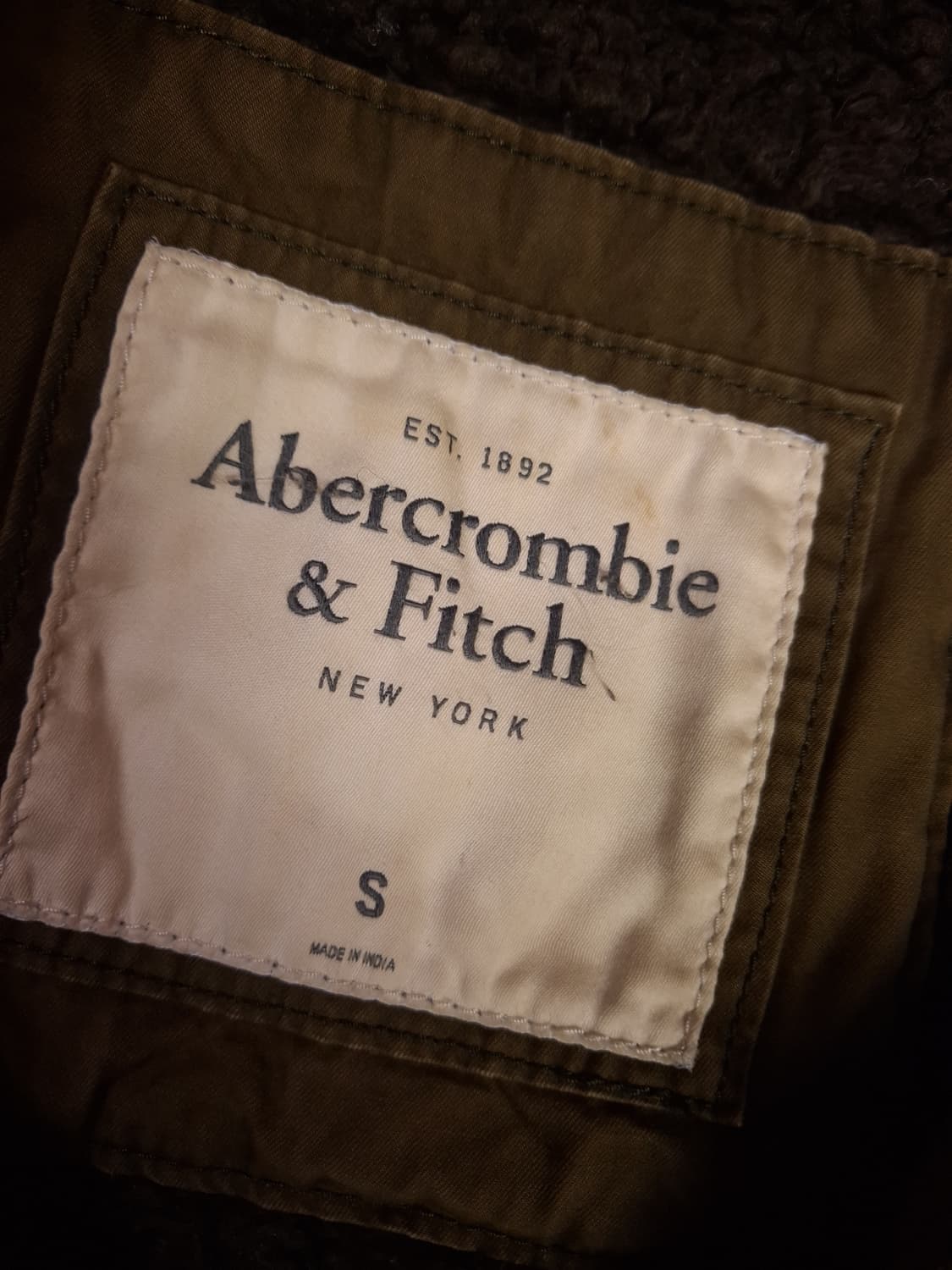 오리지날 아베크롬비 후드퍼 야상 상품이미지3