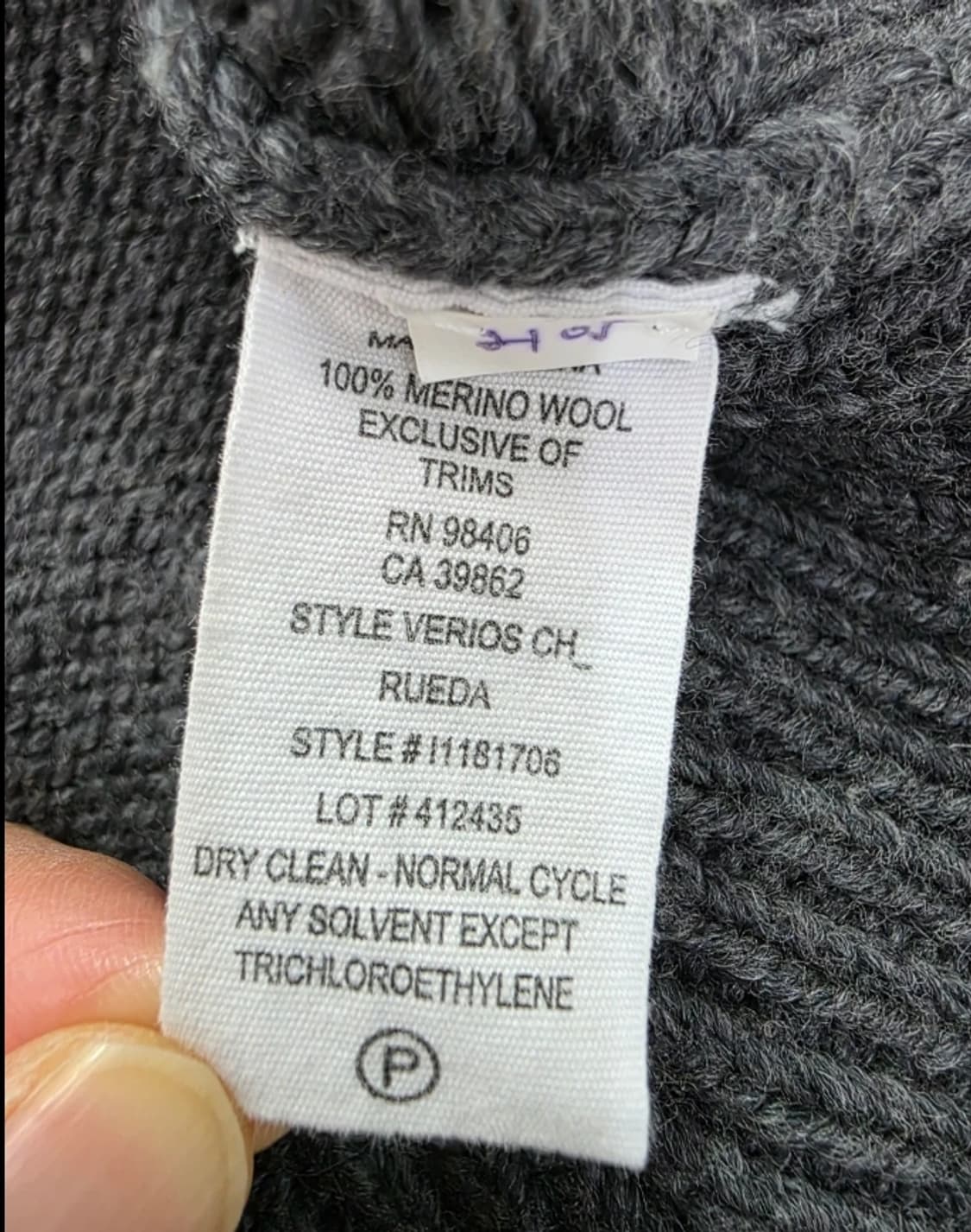 한섬 띠어리 Theory 패턴 니트95 상품이미지7