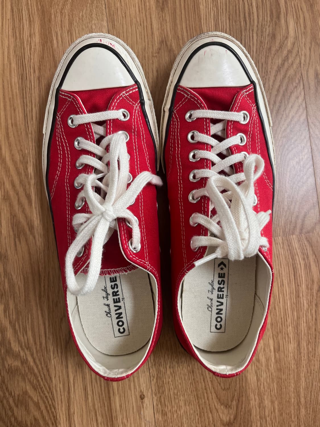 컨버스 척 70 로우 레드 상품이미지1