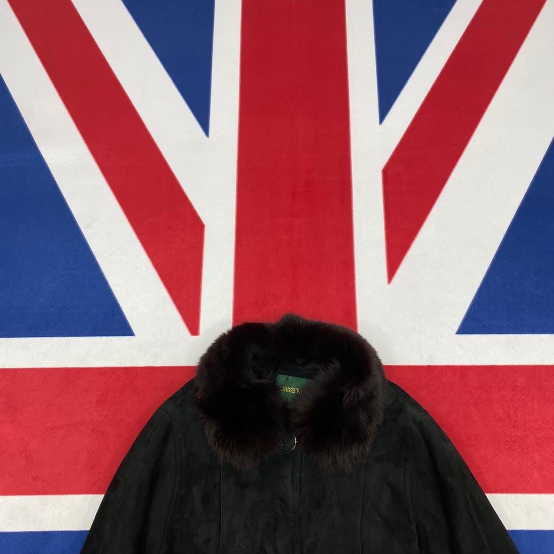 양가죽 폭스퍼 스웨이드 무스탕 실측 여성 55-66 상품이미지2