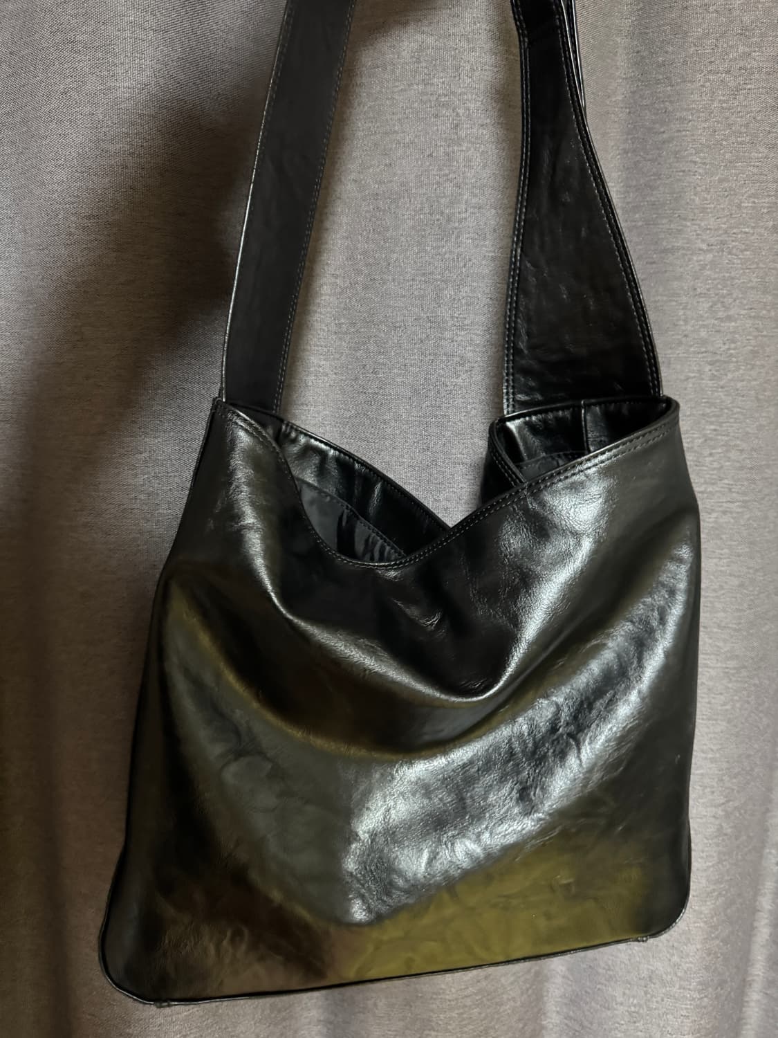 하 아카이브 Hh 벨티드 백 2way 블랙 상품이미지4