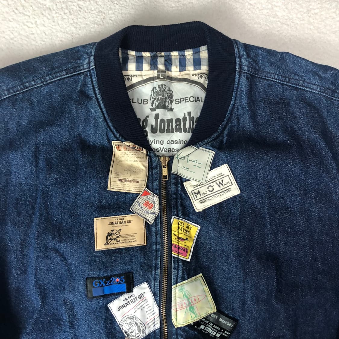 1990s 킹조나단 재패니즈 빈티지 봄버자켓  상품이미지2