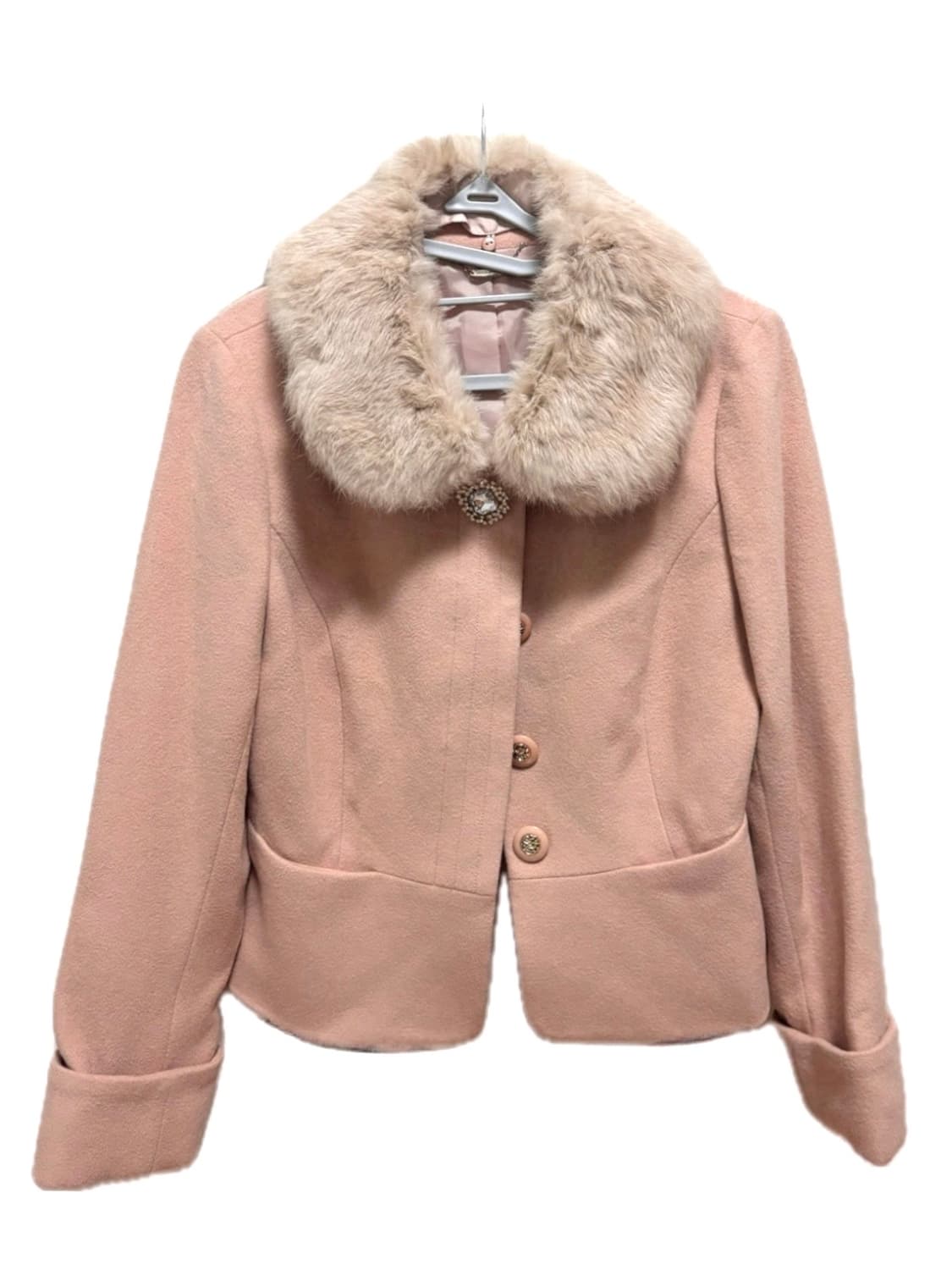 misch masch 밋슈맛슈 비쥬 퍼 숏코트 / 스나계 양산형 양지뢰 상품이미지1