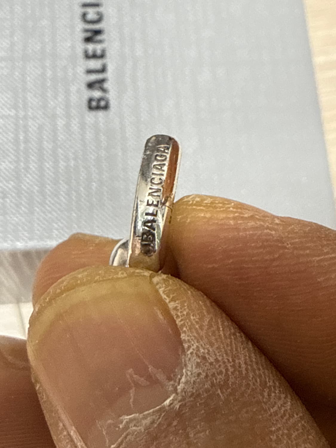 발렌시아가 925실버 코 페이크 피어싱 상품이미지6