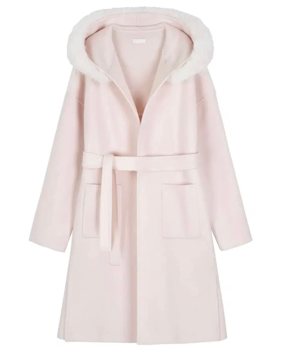 클리시어 - Lilac merino wool coat 라일락 코트 상품이미지1