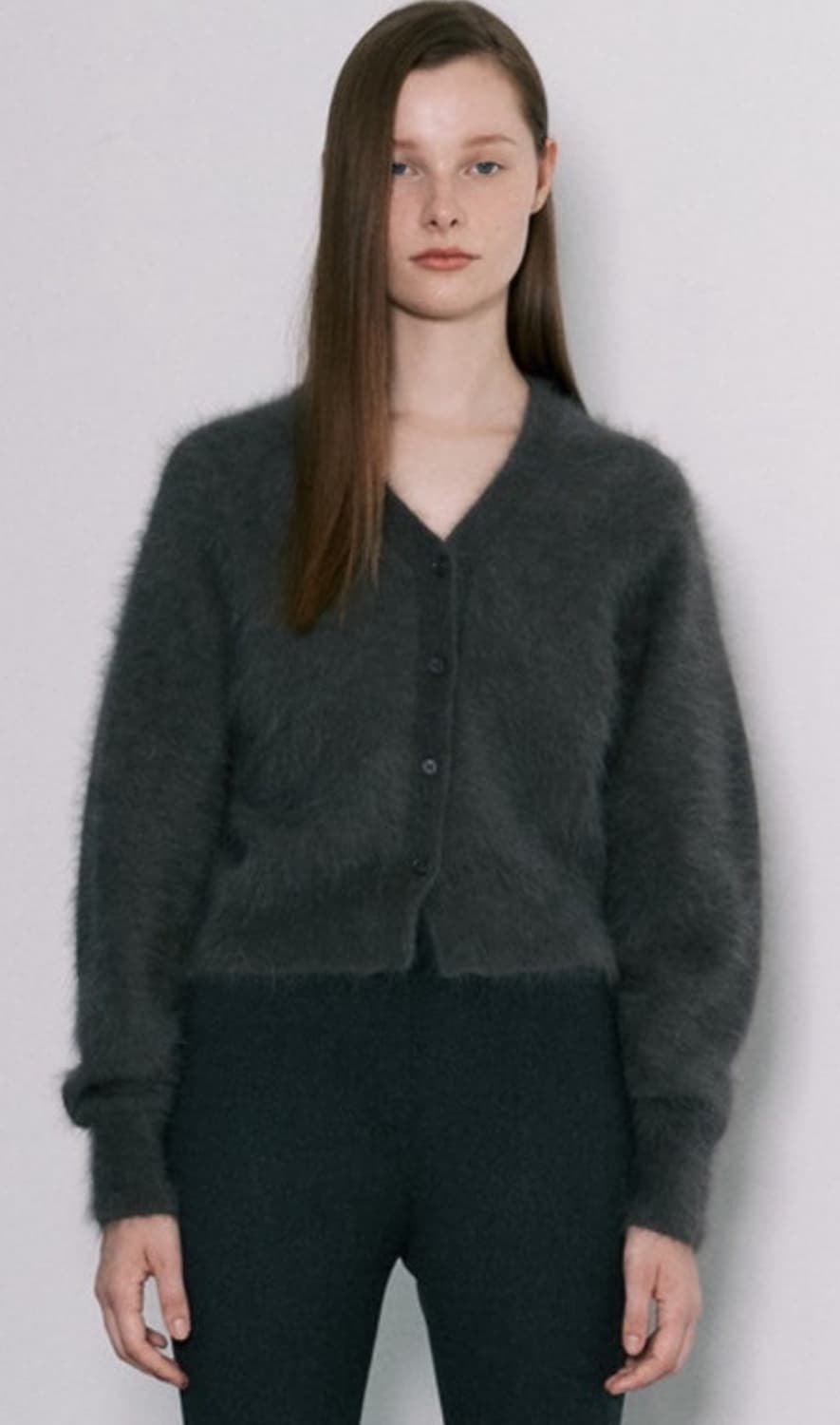 프론트로우 앙고라 가디건 상품이미지2