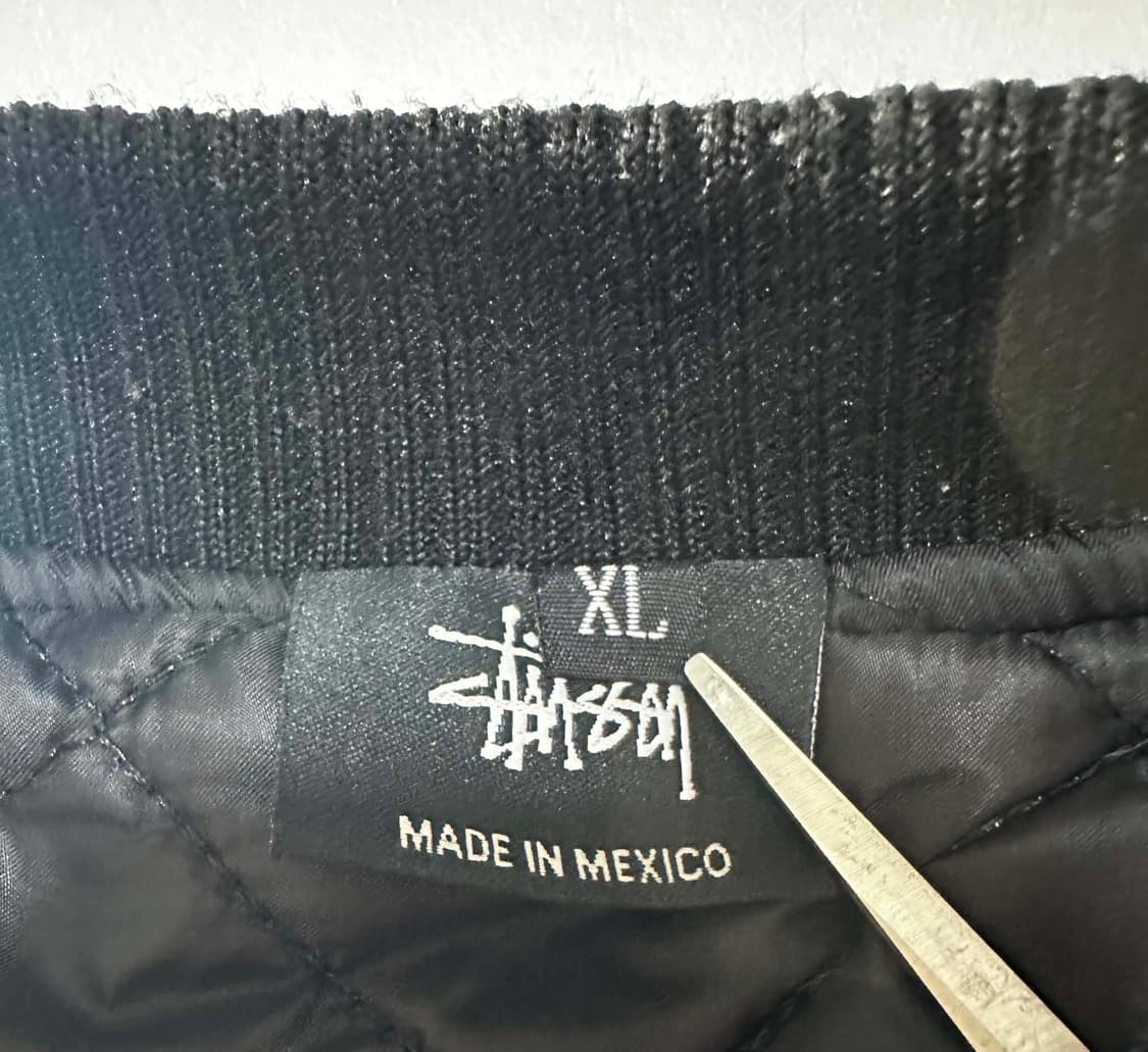 스투시 X CDG 콜라보 바시티 자켓 XL 상품이미지5