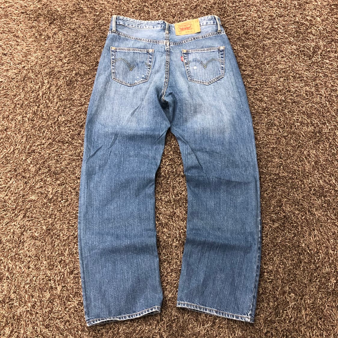 리바이스 501 워싱 데님 팬츠 상품이미지4