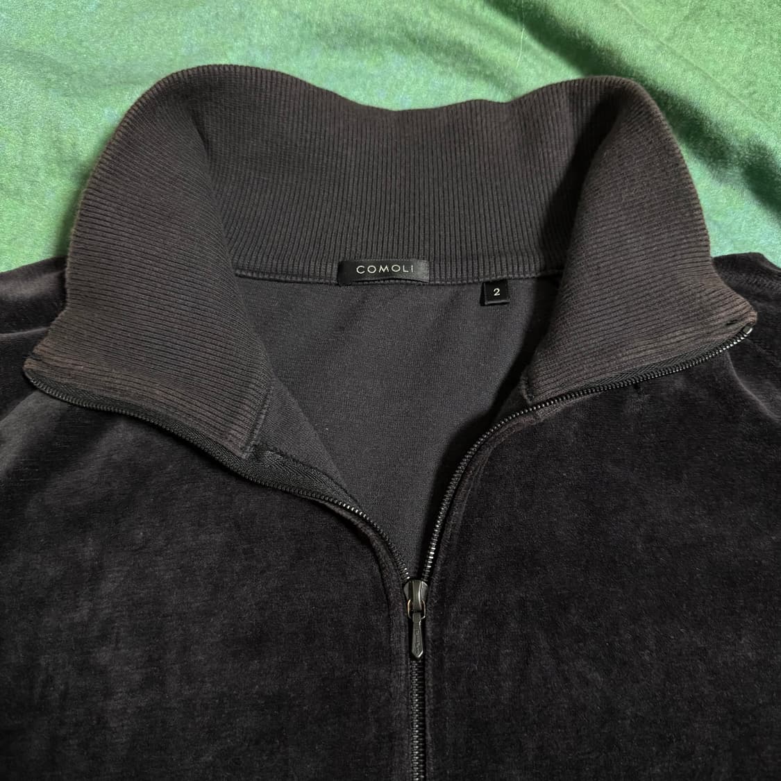 [2]코모리 벨루어 저지 트랙 자켓 상품이미지8