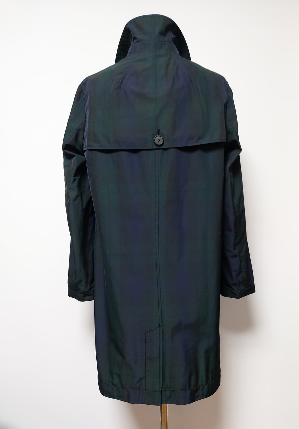 BCBG 다크 그린 타탄 체크 패턴 트렌치코트(85)

 상품이미지4