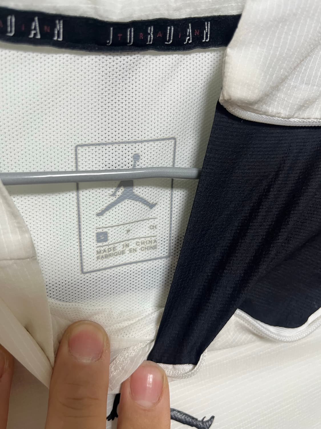 나이키 조던 화이트 아노락 바람막이 자켓 상품이미지7