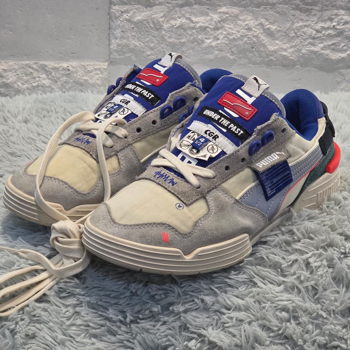 8q-1:푸마 어더더패스트 X 푸마 CGR 스니커즈(23.5cm)-에디션 상품이미지1